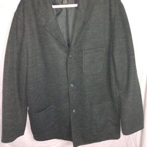 J. FERRAR GREY FORMAL COURT SWEATER JACKET SUIT